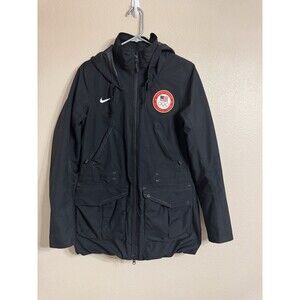 Nike United States Olympic Team Black Primaloft Hooded Jacket Size S